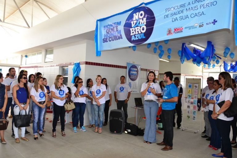 ações em alusão à campanha Novembro Azul Foto divulgação internet