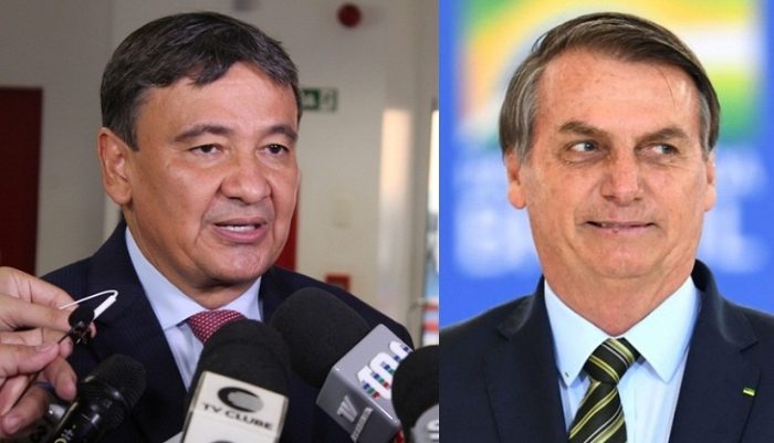 Governador do Piaui, Wellington Dias e presidente Jair Bolsonaro