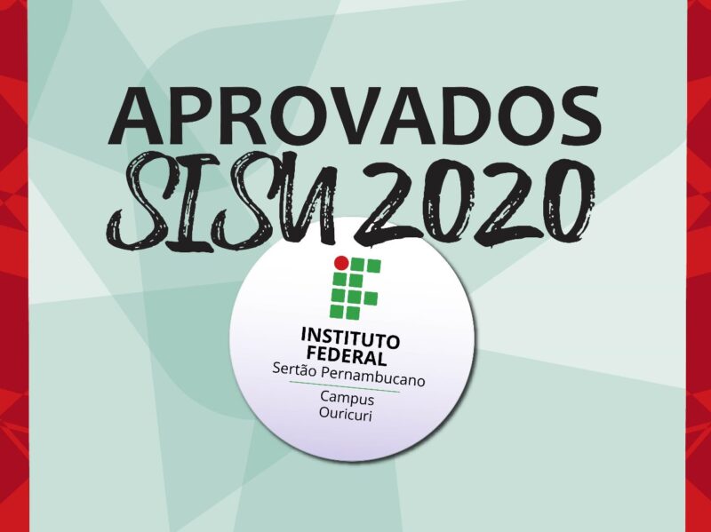 Alunos do campus Ouricuri foram aprovados