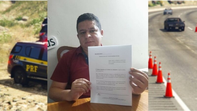 Jaécio Sá quer lei que impeça a apreensão de veículos pela PRF no município de Trindade-PE