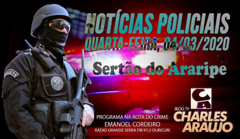 Notícias policiais, Sertão do Araripe