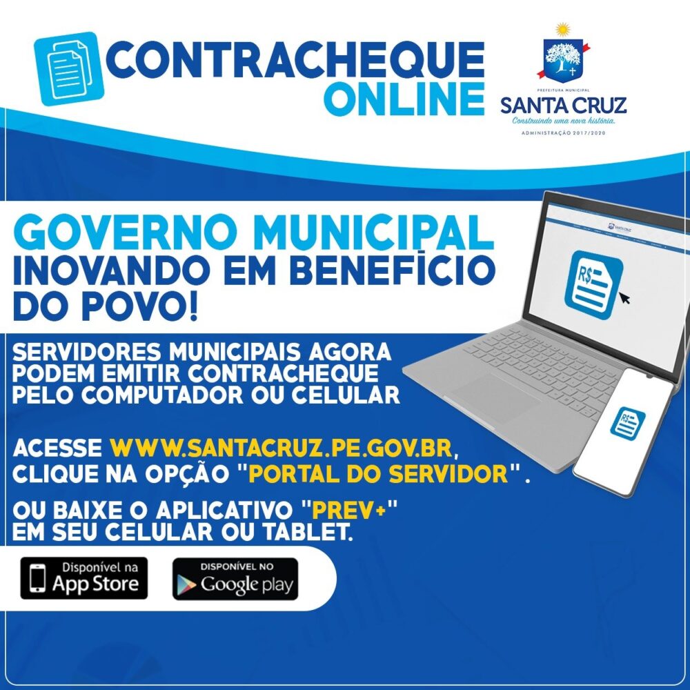 Contracheque online Santa Cruz PE