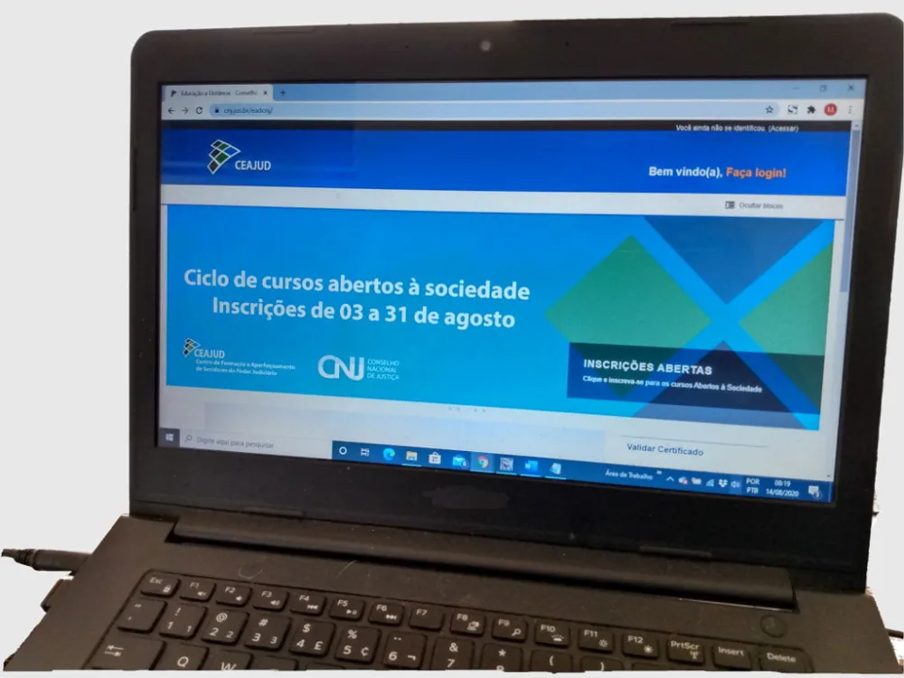 CNJ oferece cursos on-line gratuitos à sociedade