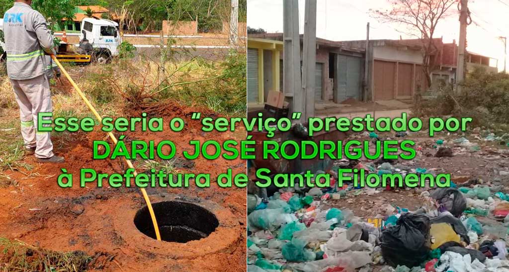 Escândalo! Esposo de ex-vereadora do Livramento recebe empenhos por "limpeza de entulho em esgoto"