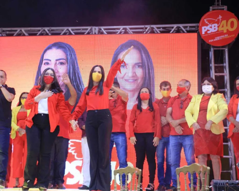 Josimara e Corrinha iniciam campanha com grande caravana por Dormentes