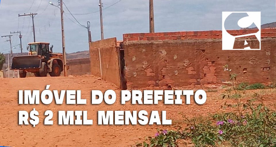 Galpão do Prefeito Cleomatson locado à Prefeitura por R$ 24 mil/ano em nome de laranja