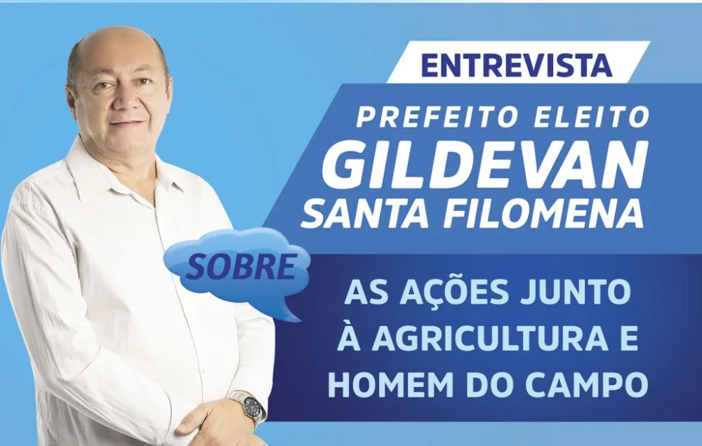 Prefeito eleito renova compromisso com o homem do campo do município de Santa Filomena