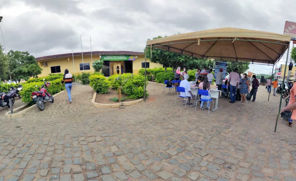 Santa Filomena: Prefeitura realiza primeira testagem em massa da Covid-19