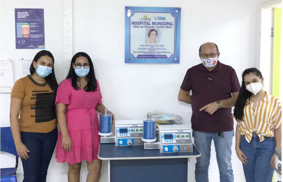 Hospital de Santa Filomena recebe os primeiros respiradores há um ano do início da Pandemia