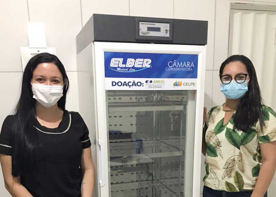 Santa Filomena recebe câmara conservadora de vacinas, doada pela Celpe