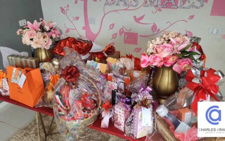 Creas e colaboradores realizam sorteio online especial com muitos presentes para as Mães de Santa Filomena