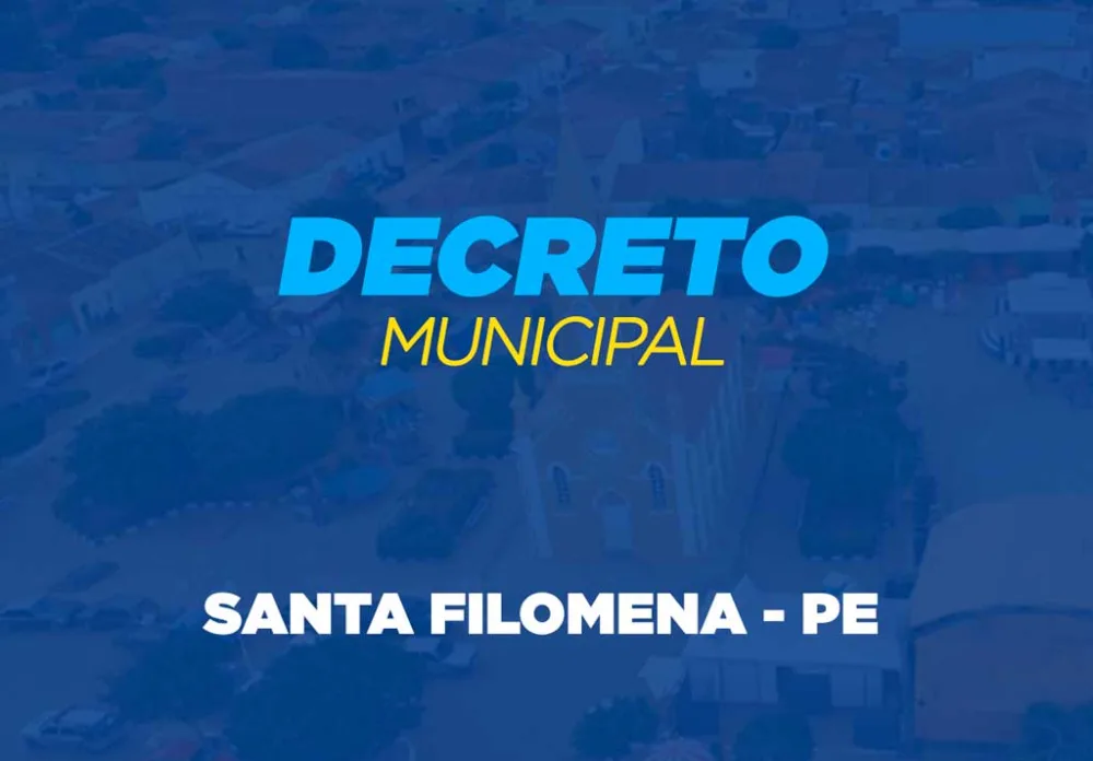 Prefeitura de Santa Filomena suspende aulas presenciais nas redes municipal e estadual