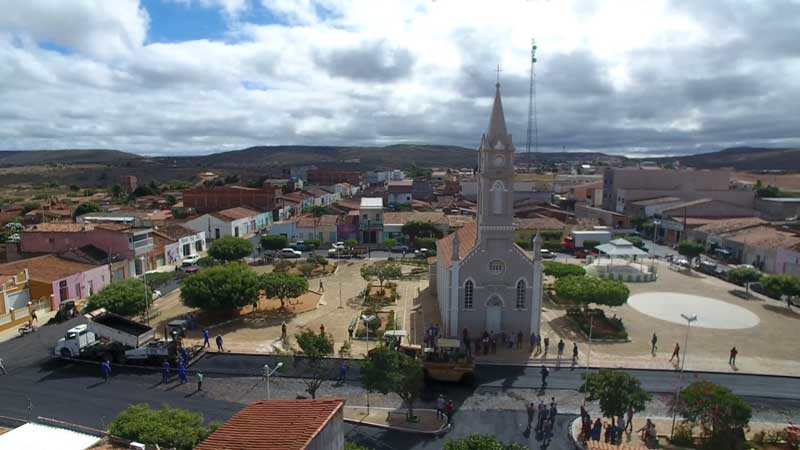 Imagens aéreas de Santa Filomena-PE: Vale apena ver a transformação