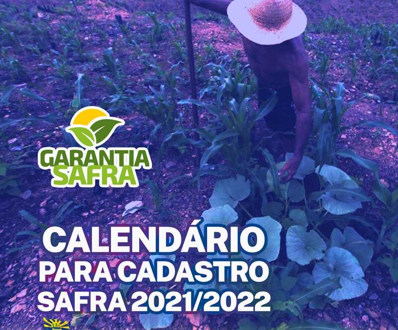 Santa Filomena: Secretaria de Agricultura divulga calendário para Cadastro do Garantia Safra 2021/2022