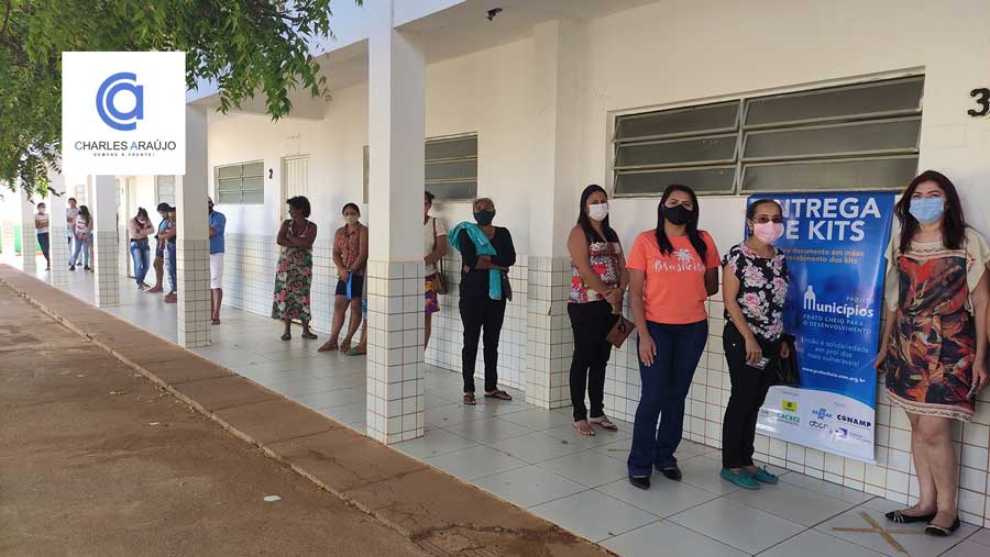 Prefeitura de Santa Filomena inicia entrega de 295 kits de alimentos 'Prato Cheio'; termina amanhã (1º) 2 DJI 20210831 084802 3