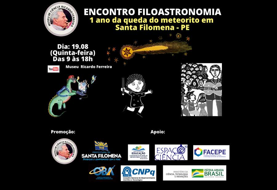 Encontro Filoastronomia: Um ano da queda do meteorito em Santa Filomena-PE