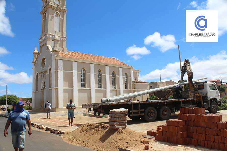 Prefeitura realiza reforma e revitalização da Praça da Matriz – Santa Filomena