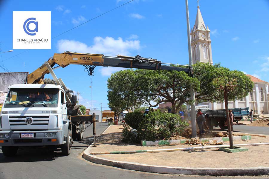 Prefeitura realiza reforma e revitalização da Praça da Matriz – Santa Filomena 2 NOVA PRACA MATRIZ SANTA FILOMENA 2
