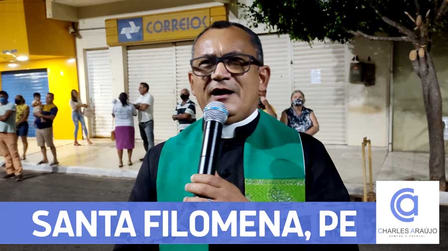 Padre José Antonio convida fiéis a participar da Festa da Padroeira de Santa Filomena