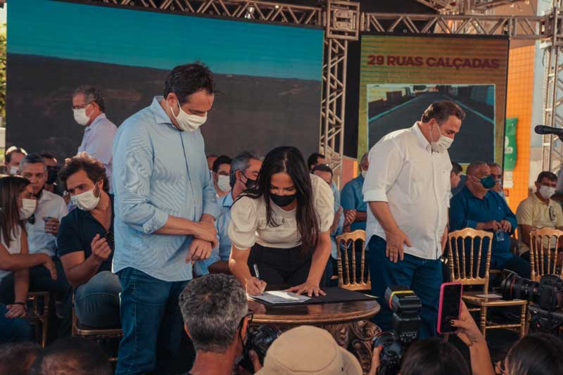 Força política de Josimara Cavalcanti garante investimentos e desenvolvimento para Dormentes 2 VISITA GOVERNADOR 1