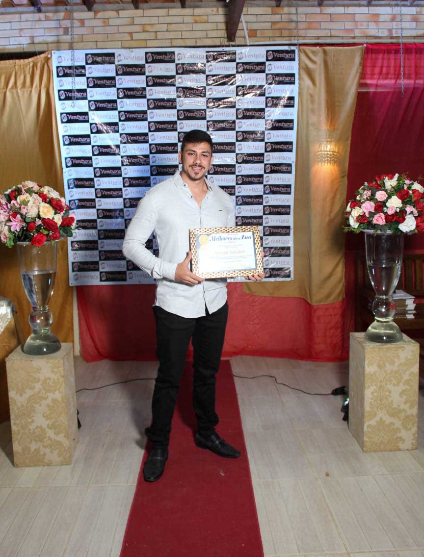 Diretor de obras da Prefeitura de Santa Filomena recebe certificado 'Melhores do Ano', categoria Engenheiro Civil 2 Wallison Diego 2