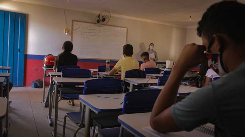 Josimara e Corrinha visitam escolas municipais para conferir seguramça e dar boas-bindas aos estudantes 5 WhatsApp Image 2021 08 03 at 15.49
