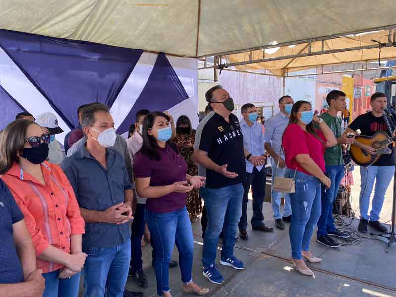 Santa Cruz: Ao lado do Dep. Sebastião Oliveira, prefeita Eliane Soares inaugura obras e entrega 04 veículos novos 2 WhatsApp Image 2021 08 15 at 10.03654