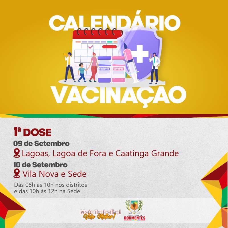 Dormentes retoma vacinação contra a Covid nesta quinta e sexta 2 VACINACAO DORMENTES 2