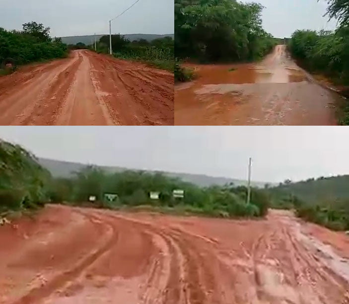 População do Distrito de Socorro vai bloquear estrada da Serra do Inácio reivindicando asfalto 2 Estrada Socorro a Serra Inacio
