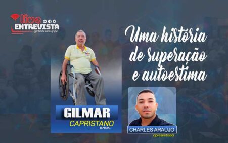 Live entrevista com Gilmar Capristano - 27/01, às 19h