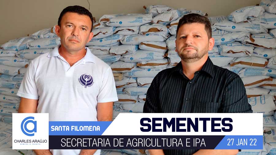 eNTREGA sEMENTES sANTA fILOMENA pe