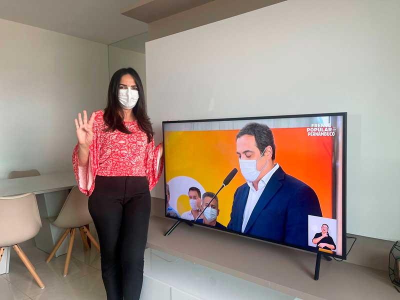 Josimara Cavalcanti declara apoio a Danilo Cabral, pré-candidato da Frente Popular ao governo do estado