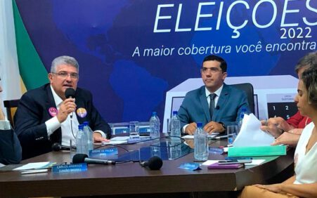 "Por Pernambuco, baterei na porta do gabinete de qualquer presidente que se eleger. Sou o senador do diálogo" afirmou o Guilherme Coelho em debate