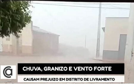 Temporal causa prejuízos no Distrito de Livramento - Santa Filomena, PE