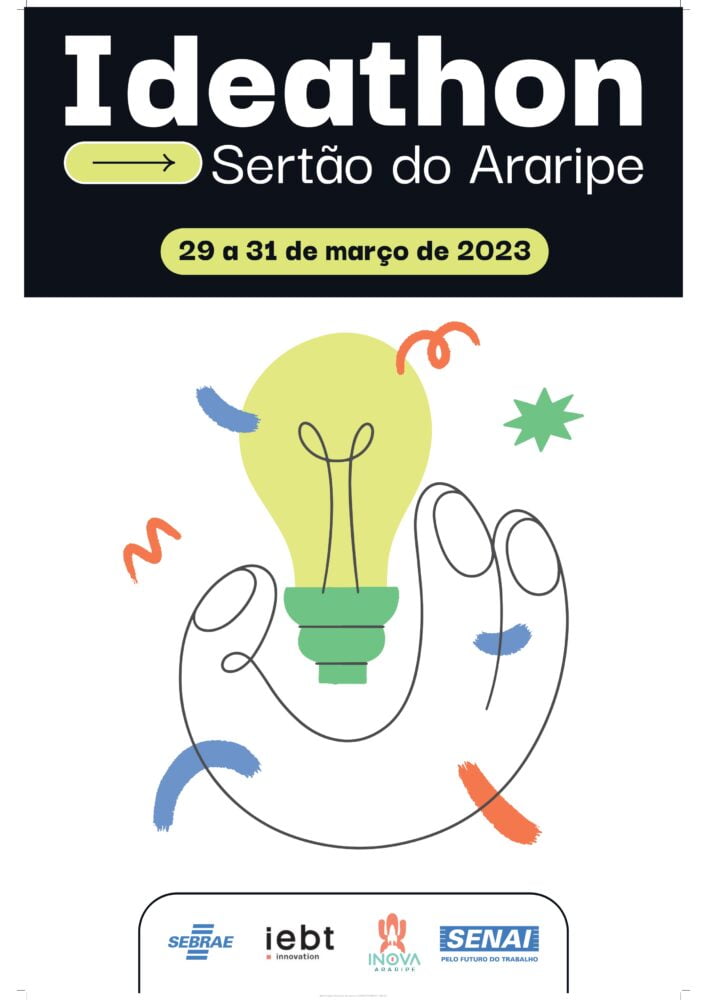 Ideathon Sertão do Araripe será realizado entre os dias 29 a 31 de março, em Araripina 2 Ideathon Sertão do Araripe será realizado entre os dias 29 a 31 de março, em Araripina