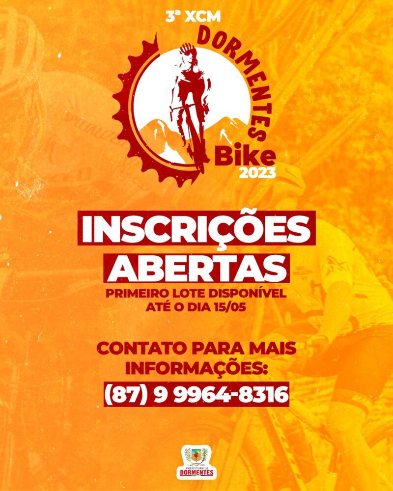 Abertas as inscrições para a 3ª XCM Dormentes Bike; premiação ultrapassa R$ 25 mil 2 ARTE XCM 2023 3 scaled