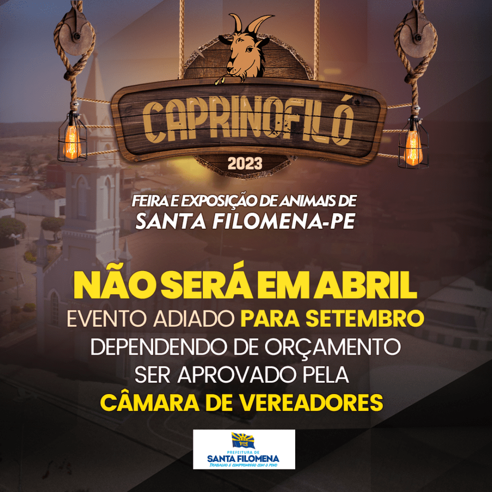 Santa Filomena | Caprinofiló 2019 custou 55% mais caro do que custaria a Caprinofiló 2023 3 CAPRINOFILO FEED 1