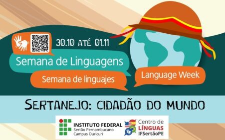 Inscrições para Semana de Linguagens estão abertas até o dia 25/10