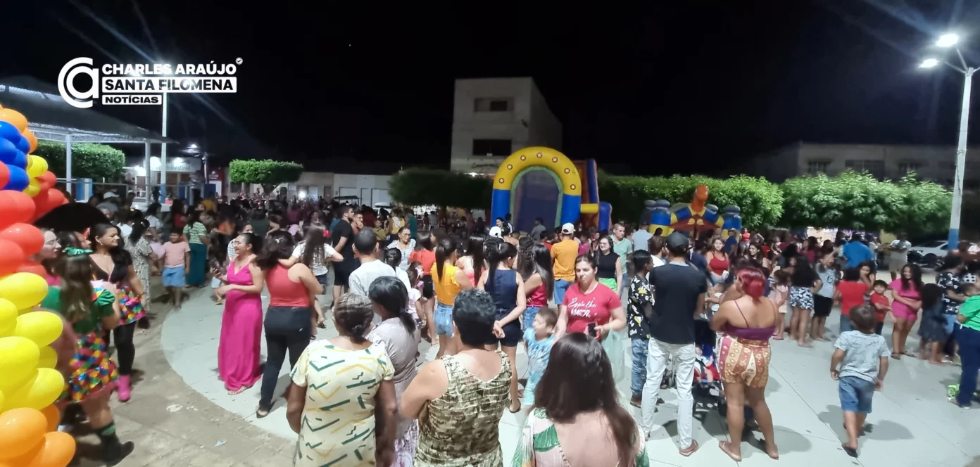 Renato Holanda e Grupo RHS realizam com sucesso, mais um 'Noite das Crianças no Parque' em Santa Filomena-PE