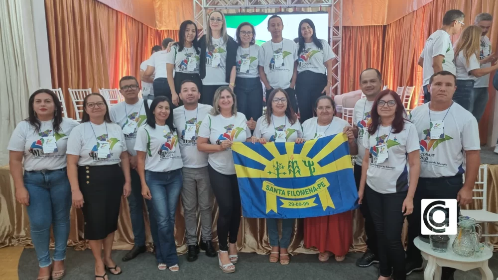 Santa Filomena e outros 10 municípios participam da CONAPE 2023 para debater melhorias na Educação