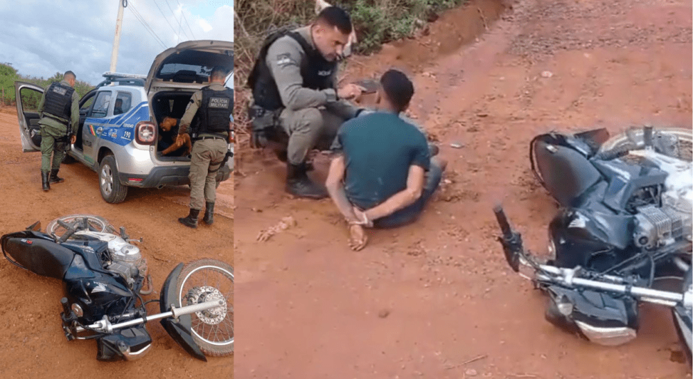 Policial recupera motocicleta roubado em Araripina PE