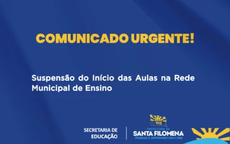 Santa Filomena (PE) suspende início das aulas na rede municipal,…