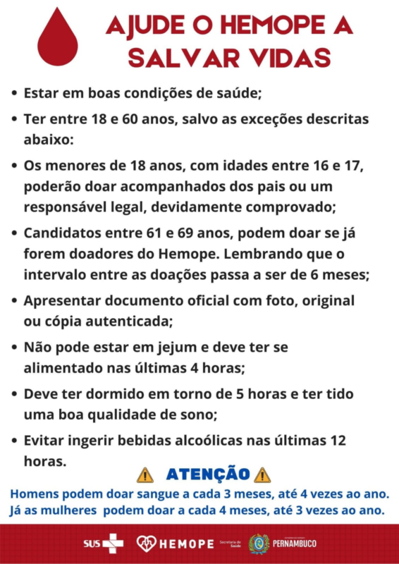 Ajude o Hemocentro Ouricuri a salvar vidas !!! 3 Hemocentro Ouricuri charlesaraujope