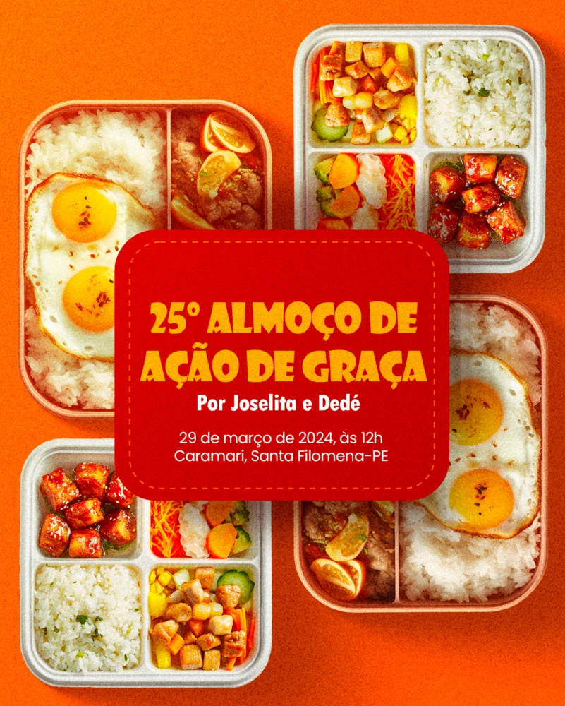 25º Almoço de Ação de Graças: Um convite especial! 2 Rede Social Marmitex 5 charlesaraujope scaled