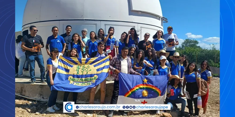 Alunos de Santa Filomena visitam Observatório Astronômico em Itaparica