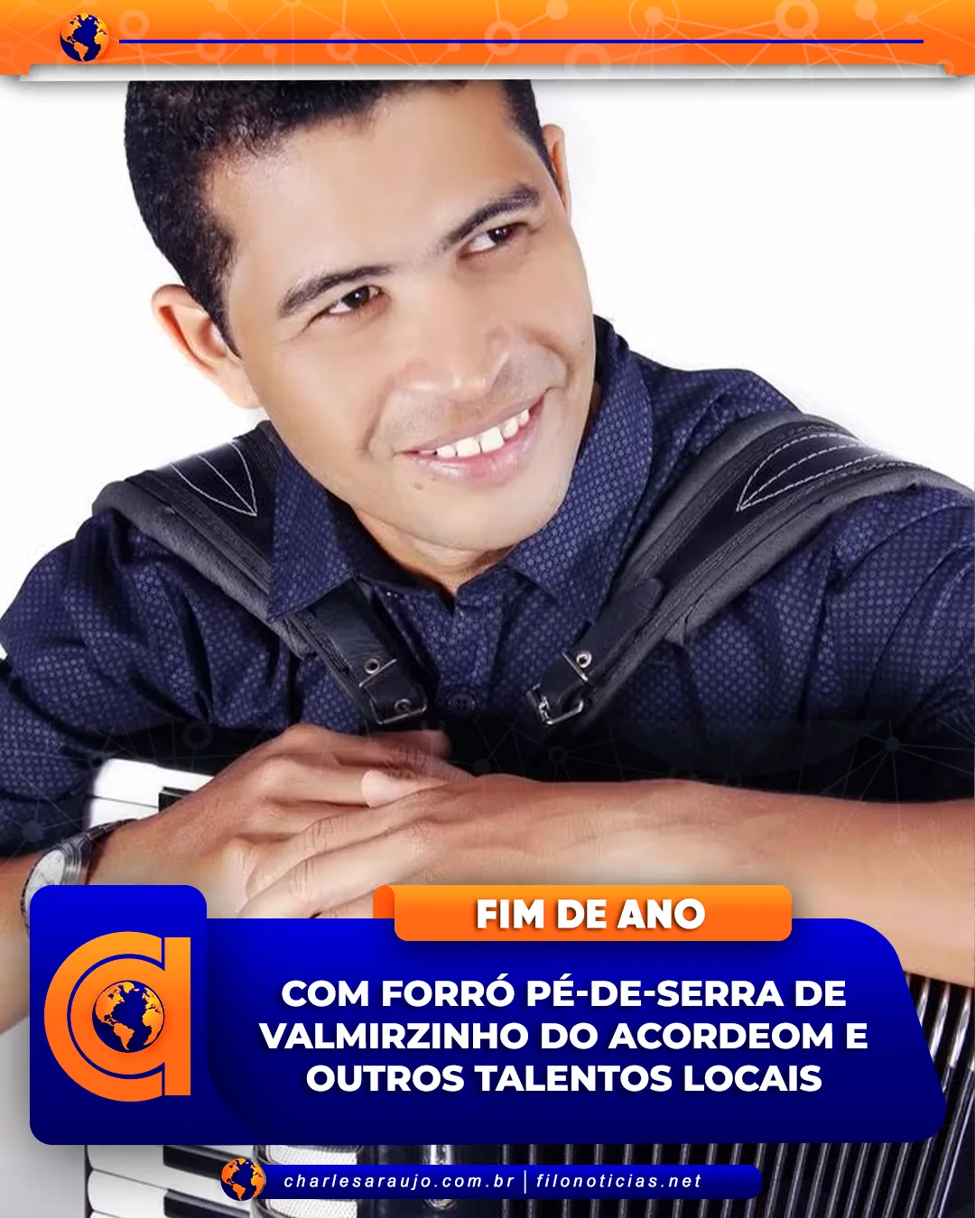 Fim de ano em Santa Filomena será marcado por shows de artistas locais e celebração religiosa