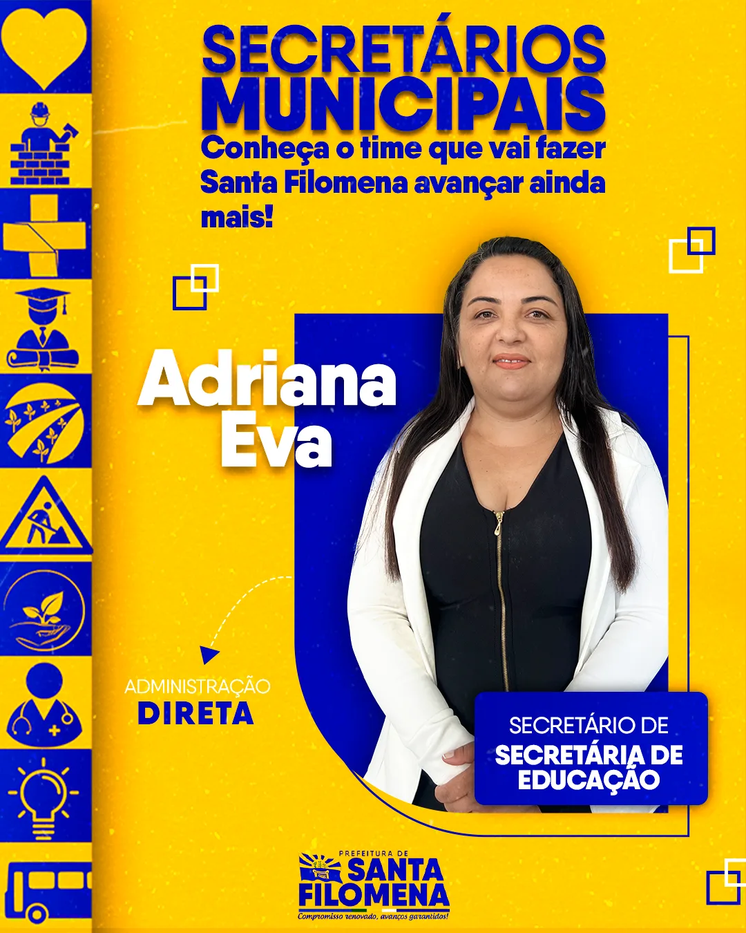 Conheça Adriana Eva de Oliveira – Secretaria de Educação 2 Adriana Eva 1 png