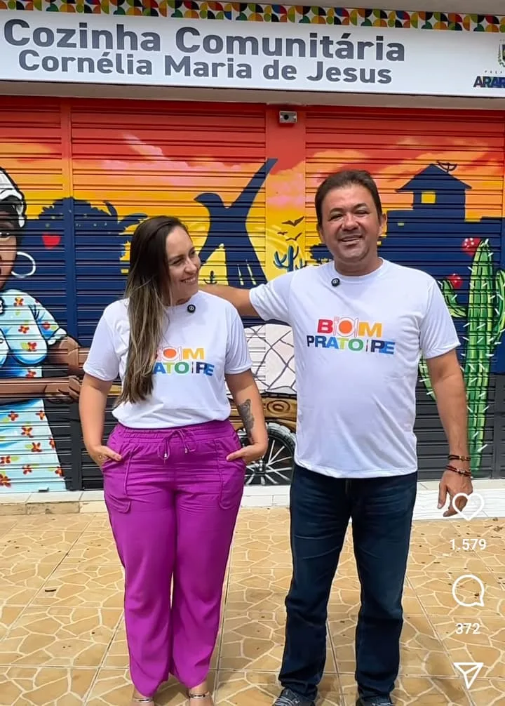 Prefeito de Araripina inaugura Cozinha Comunitária com 200 refeições diárias