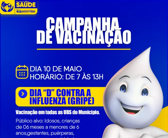 Dia D da Vacinação contra a Gripe será neste sábado em Santa Filomena