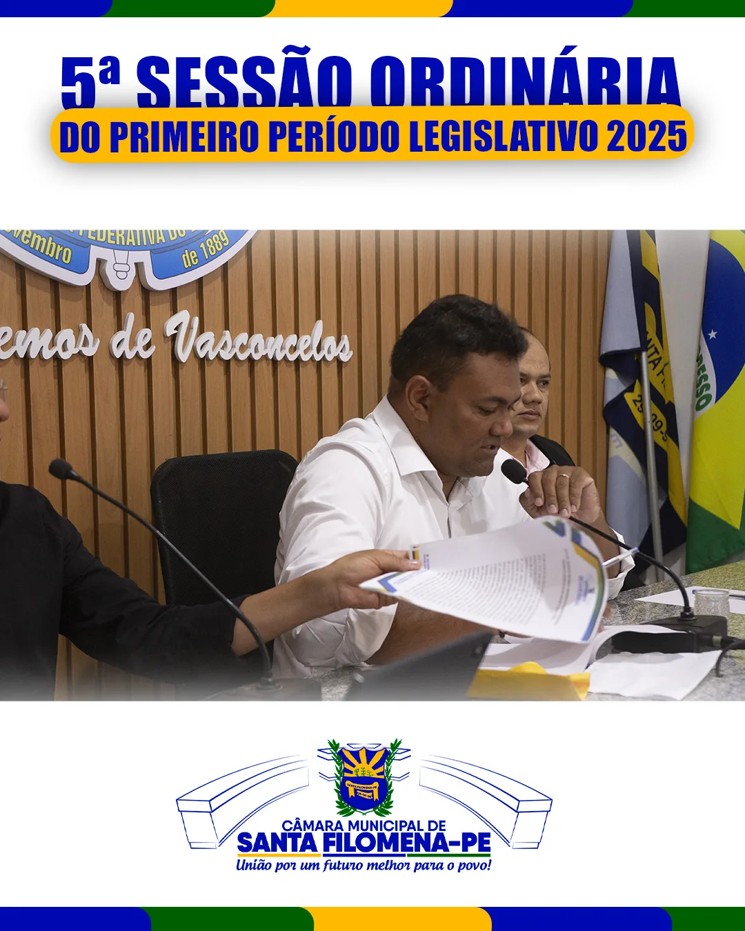 Câmara de Santa Filomena aprova novo salário mínimo e discute redução de taxas para caminhões-pipa e outros temas 13 MOLD.5a SESSAO 3